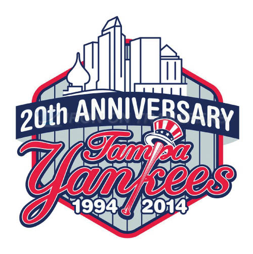 Tampa Yankees Iron-on Stickers (Heat Transfers)NO.7925